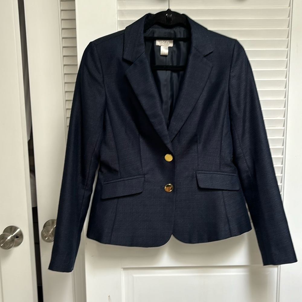 Navy Loft Blazer
